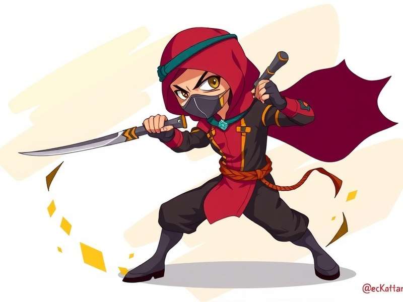 Banana Blade Ninja Game Hero Character